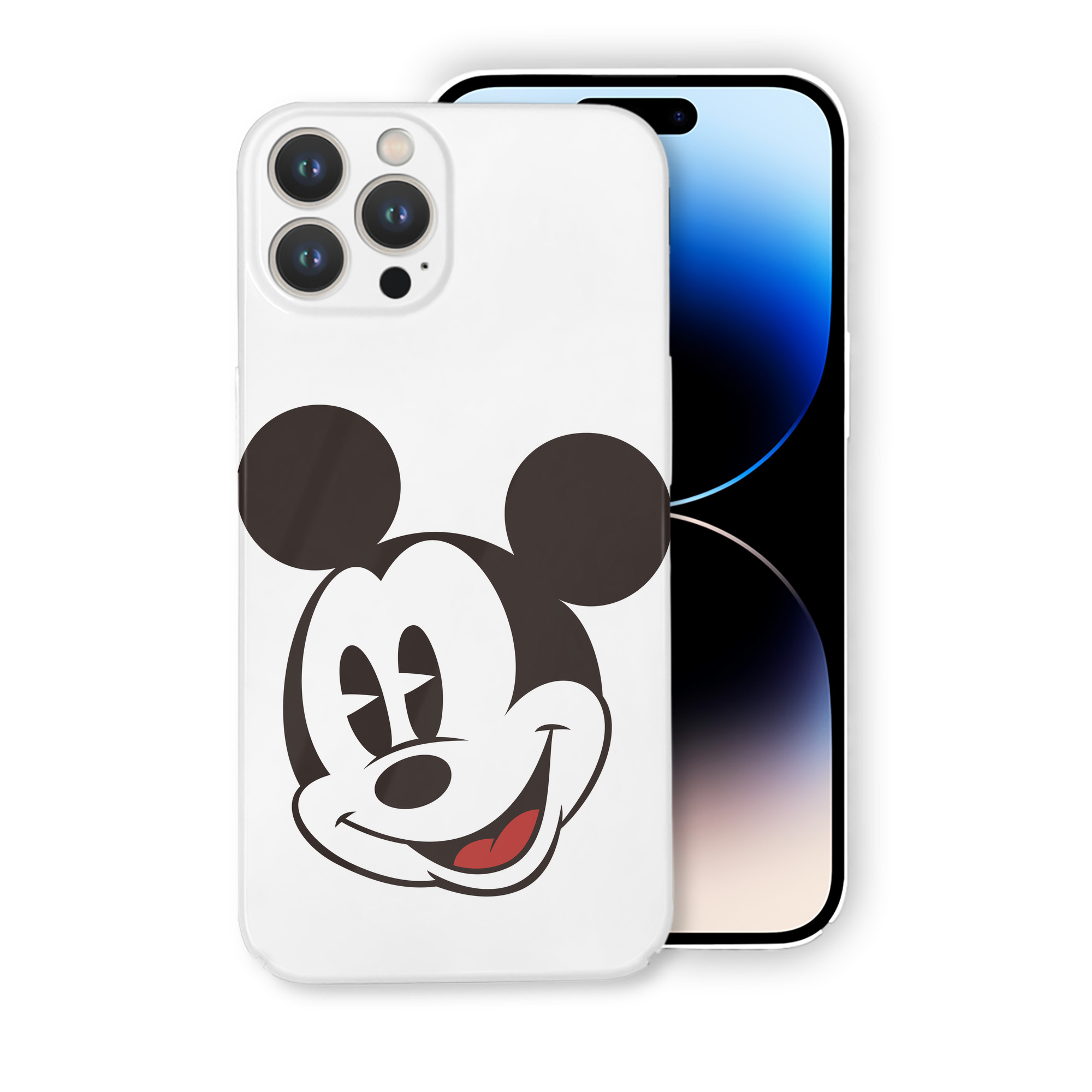 （画像用） ミッキーマウス Mickey Mouse 【iPhone 14シリーズ対応】ハードケース